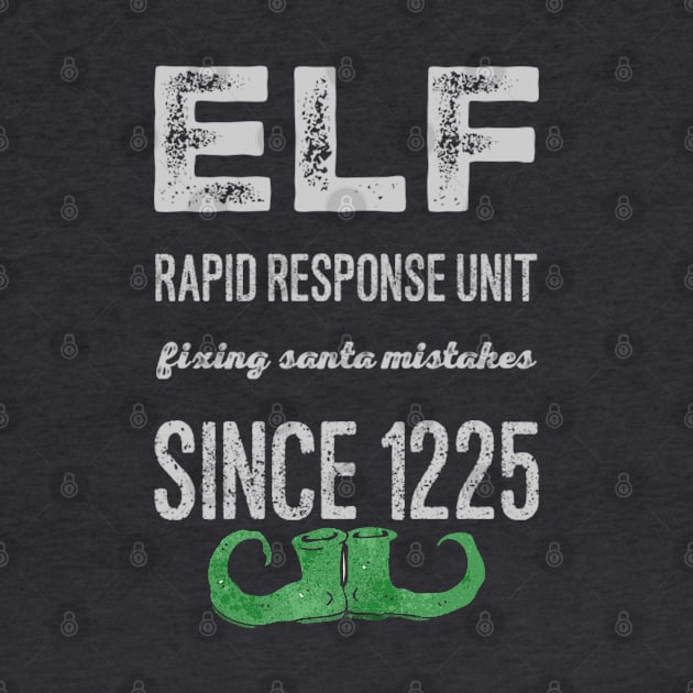 Elf rapid response unit fixing Santa mistakes since 1225 by MNZStar